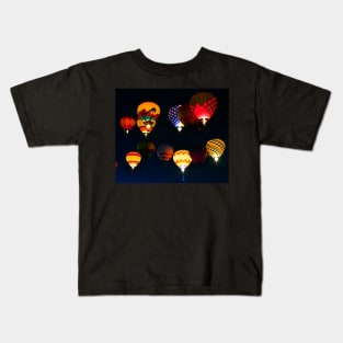 Dawn flight at the balloon fiesta Kids T-Shirt